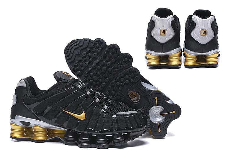 Nike Shox TL 2038 Black Gold Shoes